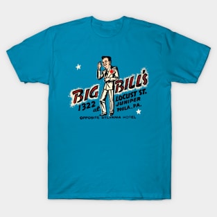 Vintage Big Bill's Club in Philadelphia T-Shirt